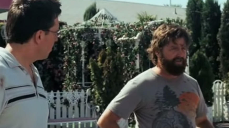 Zach Galifianakis in The Hangover