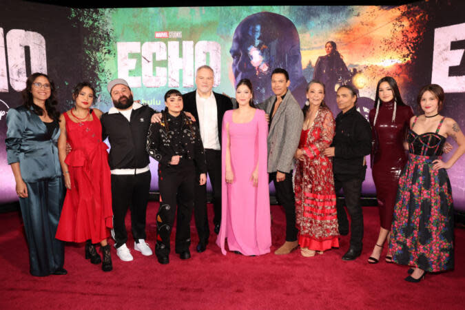 ‘Echo’ Cast And Creatives Describe Marvel’s TV-MA Show As ‘Intense’ And ‘Action-Packed,’ Talk About Emotional Experience Watching ‘Black Panther’ | Photo: Jesse Grant/Getty Images for Disney