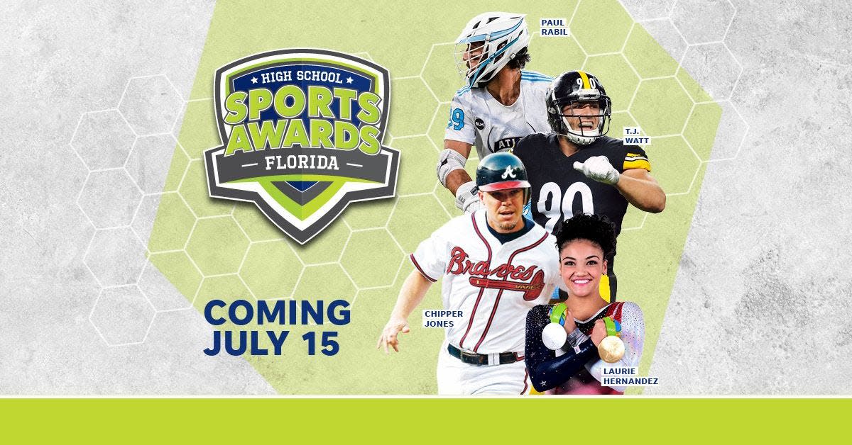 Chipper Jones, T.J. Watt, Laurie Hernandez, Paul Rabil, join the growing list of legendary athletes presenting at the Florida High School Sports Awards.