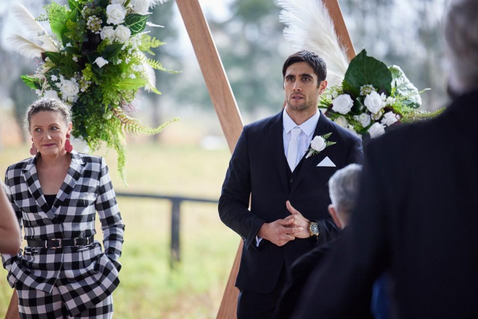 tane parata's wedding day in home and away