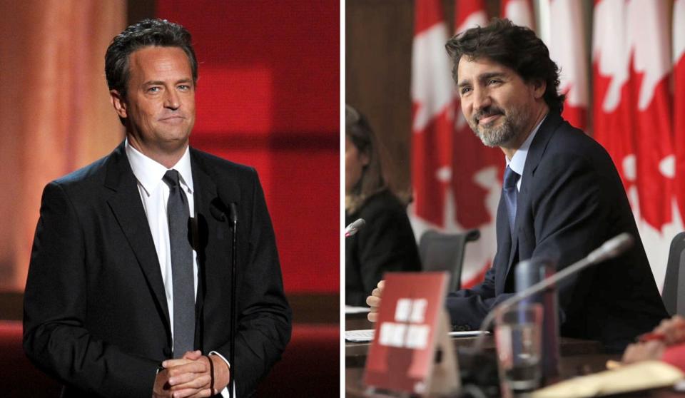 Matthew Perry und Justin Trudeau