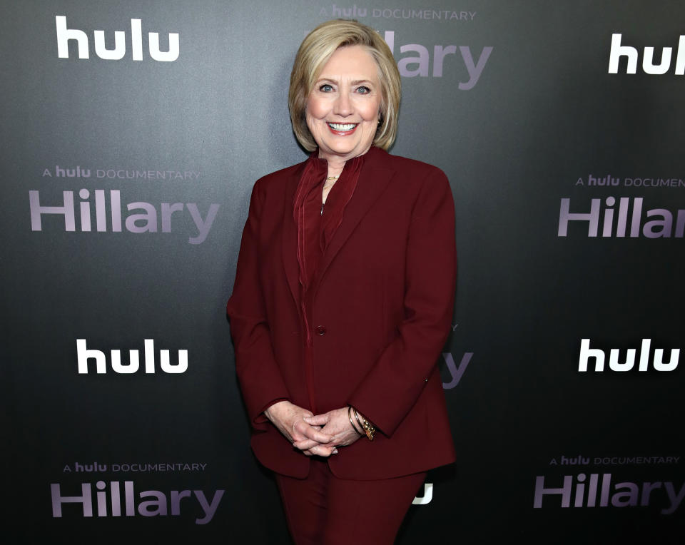 Hillary Clinton opens up about her meditative walks through the woods after the 2016 election. (Photo: Getty Images)