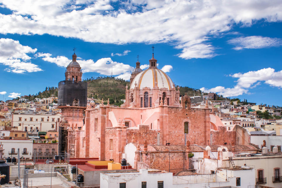 Catedral de Nuestra Señora de la Asunción en Zacatecas. Foto: Getty Images. 