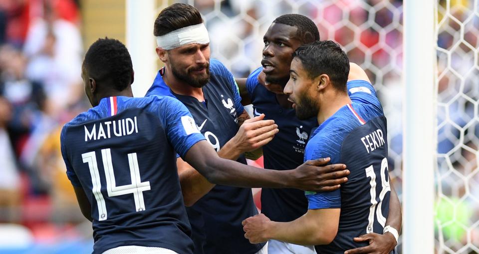 Pogba et les Bleus ont été chanceux samedi à Kazan…