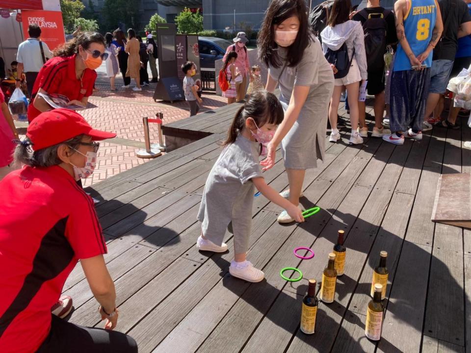 童玩體驗活動。（圖／馬來西亞文化日 Hari Budaya Malaysia提供）