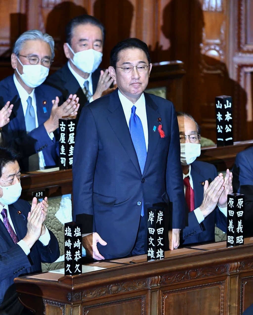 Japan hanged three death row inmates on Tuesday, the first under prime minister Fumio Kishida (AFP/Getty)