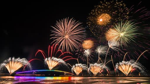 澎湖7月花火節吸引更多旅客前往。（圖／澎湖福朋喜來登酒店提供）