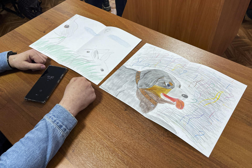 A court in Russia on Tuesday convicted a single father over social media posts criticizing the war in Ukraine and sentenced him to two years in prison — a case brought to the attention of authorities by his daughter's drawings against the invasion at school, according to the man's lawyer and local activists. (AP)