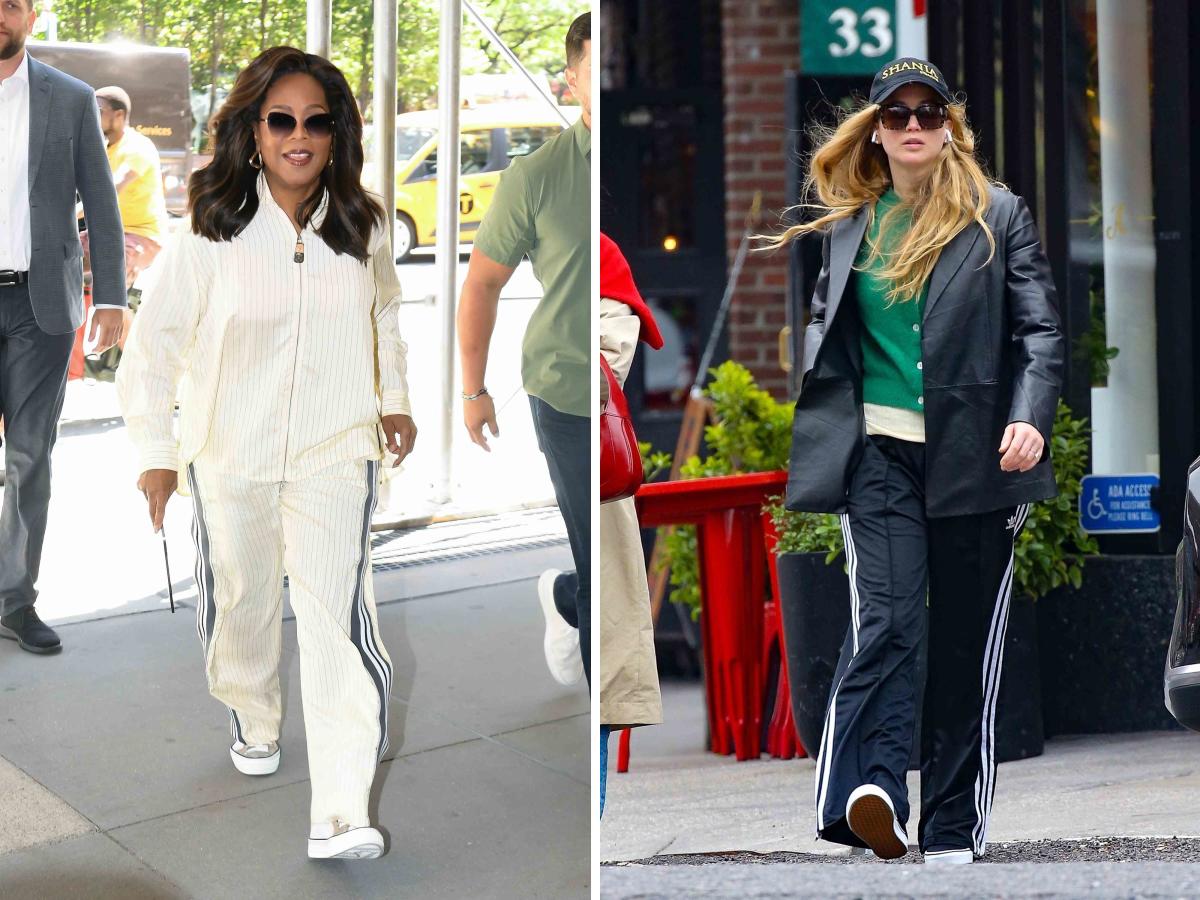 I'm replacing my old sweatpants with the raised leg pants that Oprah and Jennifer Lawrence wear