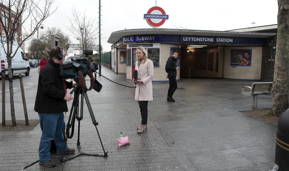 Knife attack at London Underground