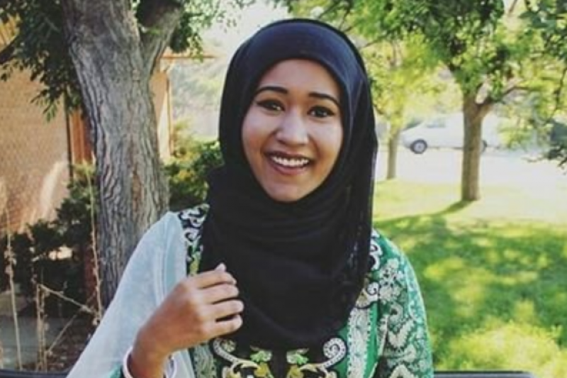 「穆斯林譴責」（Muslims Condemn）網站創辦人哈希米（Heraa Hashmi）（網路截圖）