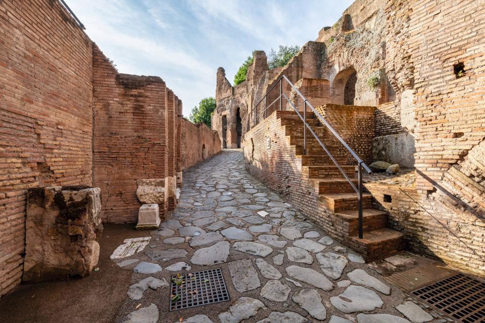 El complejo palaciego estuvo habitado durante miles de años y fue amado por emperadores y aristócratas. (Parque Arqueológico Coliseo)