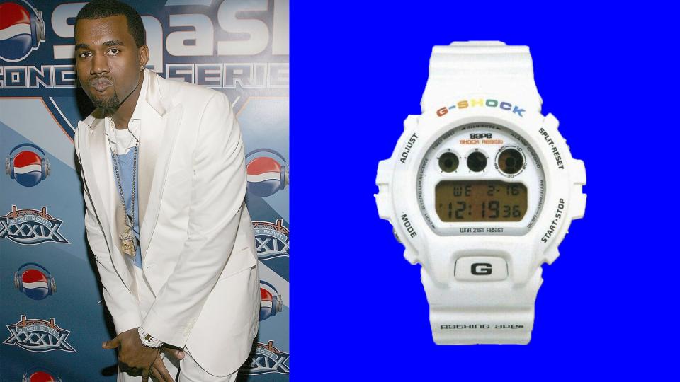 Kanye West; BAPE G Shock DW 6900