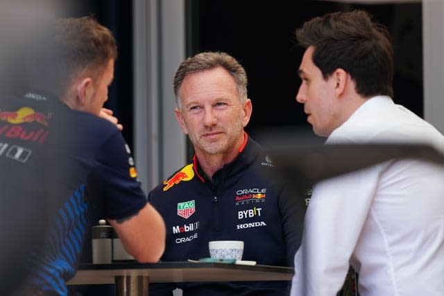 Red Bull team principal Christian Horner 