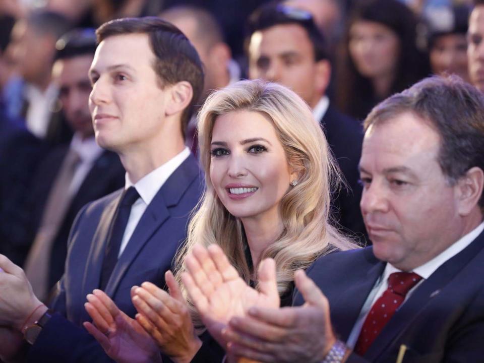 Ivanka Trump and Jared Kushner 'blessed' by top Israeli rabbi who compared black people to 'monkeys'