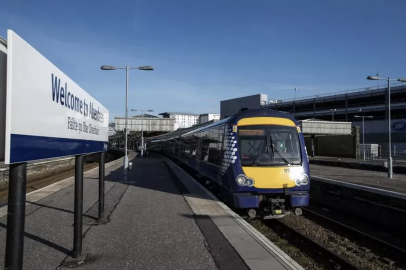 Rail services in the north-east have been reduced as part of the temporary timetable