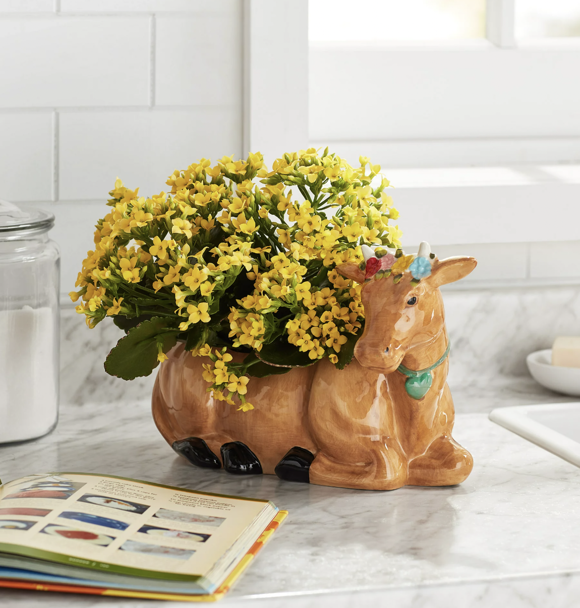 <p><a href="https://go.redirectingat.com?id=74968X1596630&url=https%3A%2F%2Fwww.walmart.com%2Fip%2FThe-Pioneer-Woman-Brown-Cow-Planter-Stoneware-6-Inch-Opening%2F828458452&sref=https%3A%2F%2Fwww.thepioneerwoman.com%2Fholidays-celebrations%2Fgifts%2Fg35730092%2Fcheap-affordable-mothers-day-gifts%2F" rel="nofollow noopener" target="_blank" data-ylk="slk:Shop Now;elm:context_link;itc:0;sec:content-canvas" class="link rapid-noclick-resp">Shop Now</a></p><p>The Pioneer Woman Brown Cow Planter </p><p>walmart.com</p><p>$17.02</p><span class="copyright">Walmart</span>