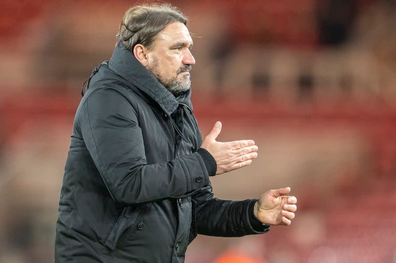 Daniel Farke is furious with this week's schedule for Leeds United -Credit:MI News/NurPhoto via Getty Images