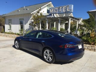 2016 Tesla Model S 90D during Southern California test drive [photo: David Noland]