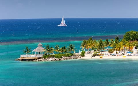 Cruise ports in the Western Caribbean, such as Ochos Rios in Jamaica, have not been affected by the hurricanes