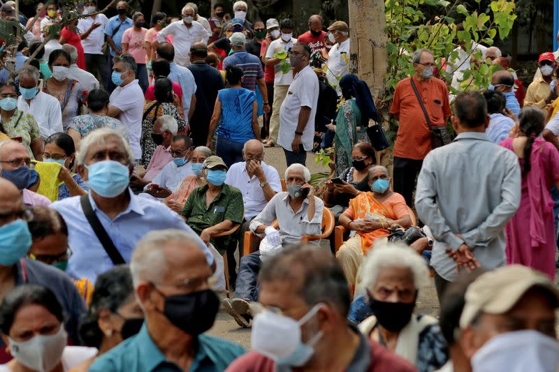 FILE PHOTO: COVID-19 vaccinatin in Mumbai