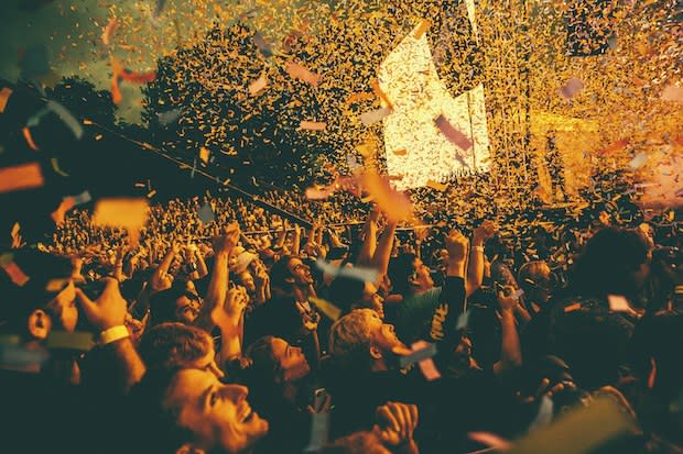 Festivalgoers at Pitchfork Music Festival 2018. Photo by Pooneh Ghana.