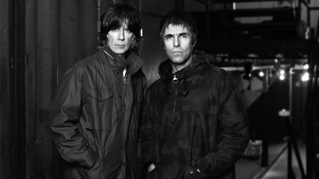  John Squire and Liam Gallagher. 