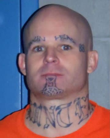 Ryan Elliot Giroux is seen in an undated picture from the Arizona Department of Corrections. REUTERS/Arizona Department of Corrections/Handout via Reuters