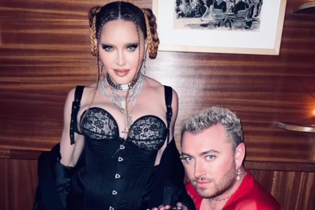 Madonna and Sam Smith