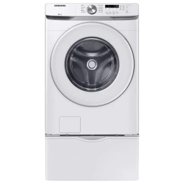 Samsung WF45T6000AW High-Efficiency Front Load Washing Machine with Self Clean