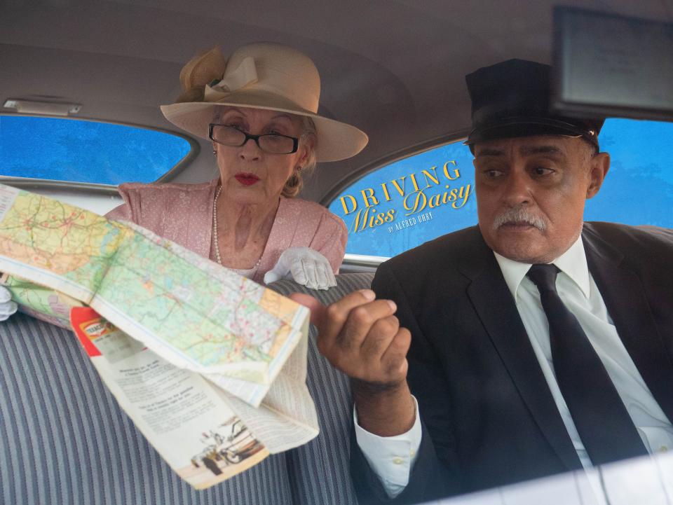 A publicity photo for Florida Rep's "Driving Miss Daisy"