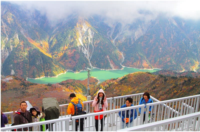 日本立山黑部阿爾卑斯山脈路線