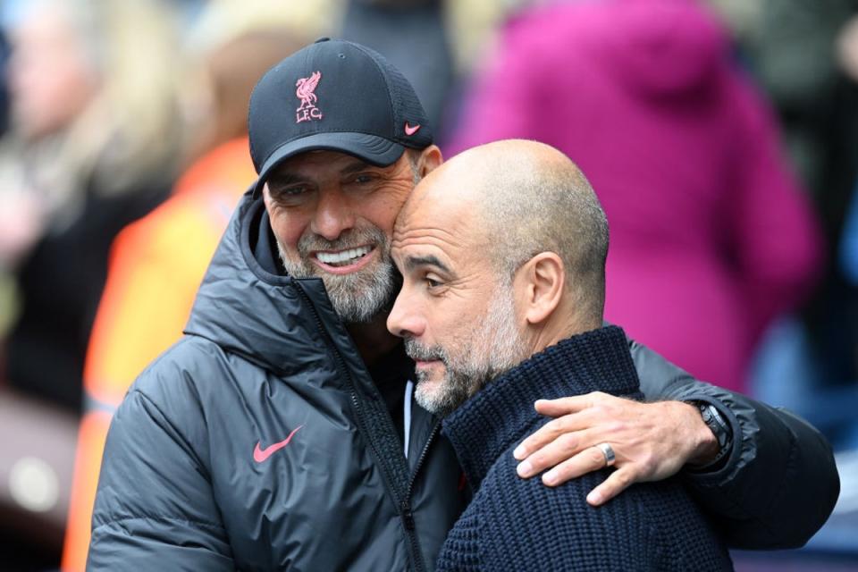 Klopp admits his rivalry with Guardiola has been ‘special’ (Getty Images)