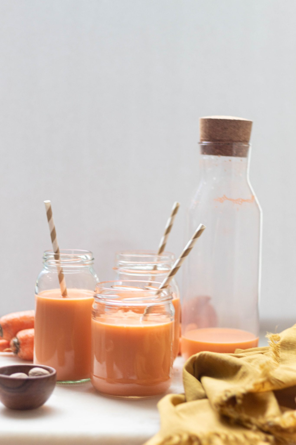 non alcoholic easter drinks carrot juice