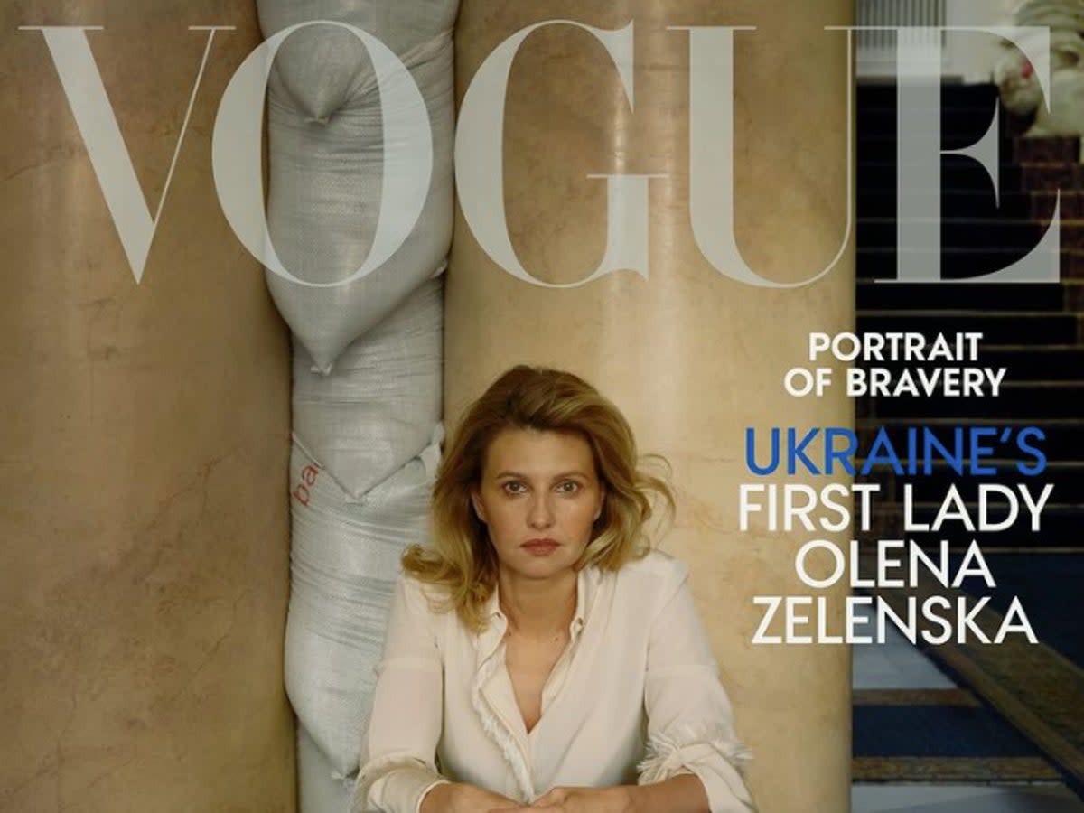 Ukraine First Lady Olena Zelenska covers digital issue of Vogue (Vogue / Annie Leibovitz)