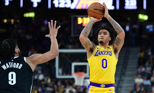 Lakers' Jalen Hood-Schifino to miss 10 days with knee injury - Yahoo Sports