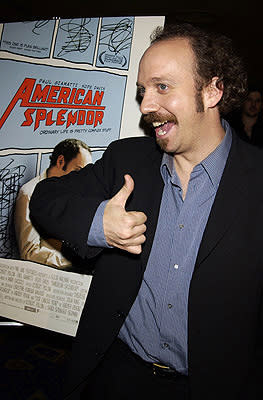 Paul Giamatti at the New York premiere of Fine Line's American Splendor