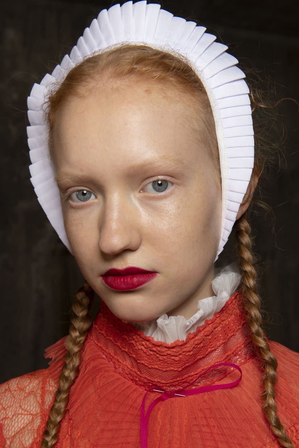 <p>Wednesday Addams meets Handmaid's Tale but make it fashion.</p>