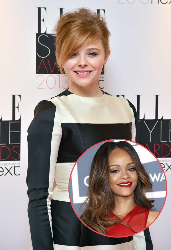 Chloe Moretz, Rihanna