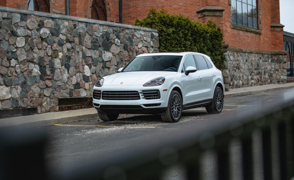 <p>The 2019 Porsche Cayenne S really is the Porsche of SUVs, performing and driving more like a lower and lighter sports sedan than a top-heavy ute. Our test numbers reveal that it can hang with four-door cars from Mercedes-AMG and Audi. </p><p><a class="link " href="https://www.caranddriver.com/reviews/a28391254/2019-porsche-cayenne-s-by-the-numbers/" rel="nofollow noopener" target="_blank" data-ylk="slk:read the full review;elm:context_link;itc:0;sec:content-canvas">read the full review</a></p>