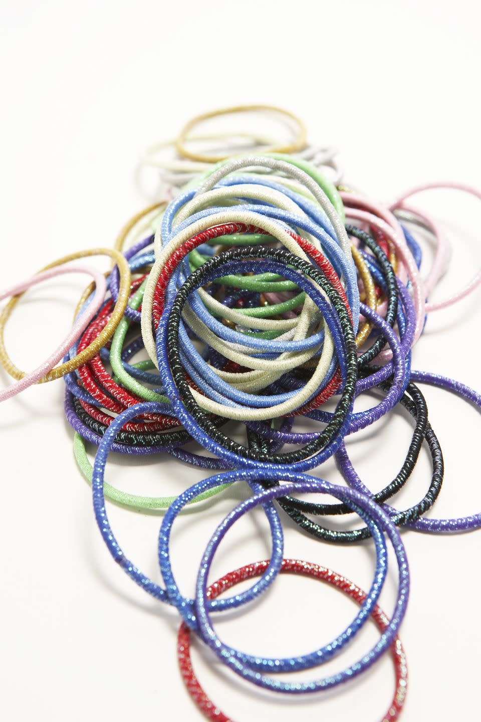 Excess Hair Ties