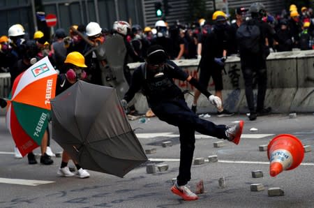 Protest in Hong Kong