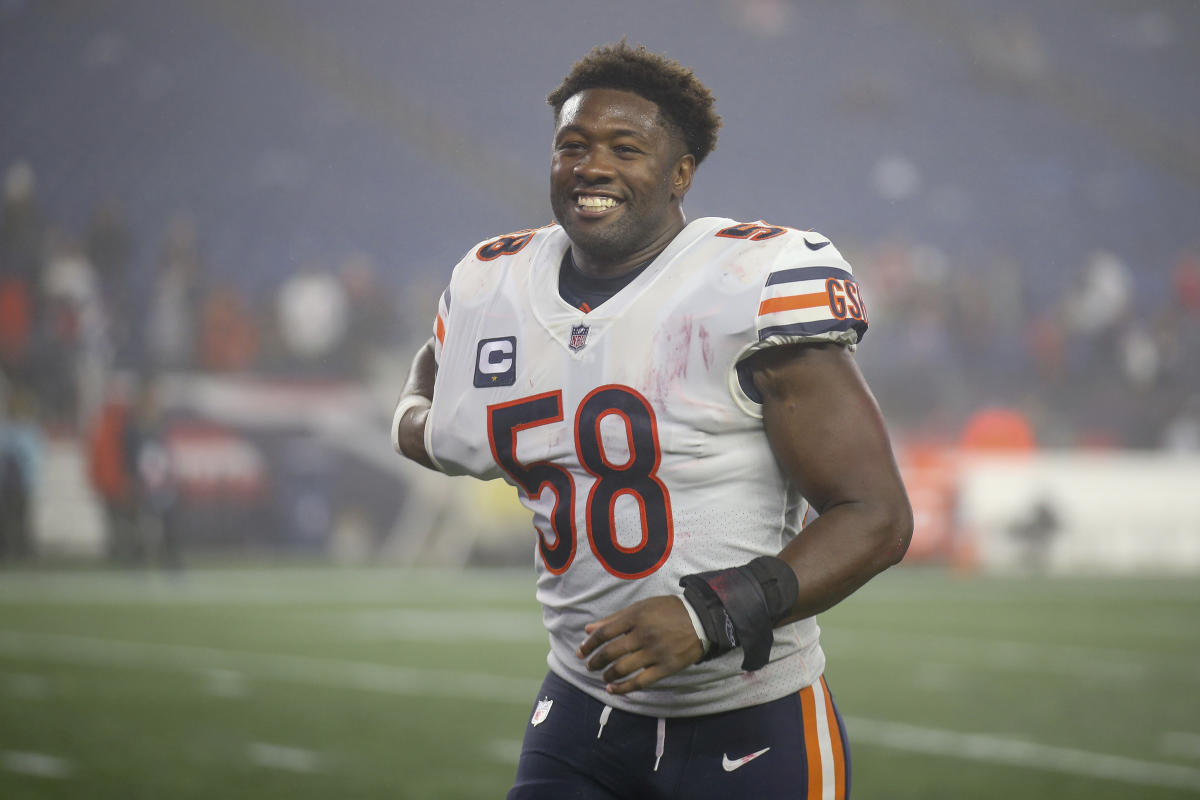 Chicago Bears trade Roquan Smith to Baltimore for two picks - Sports  Illustrated Chicago Bears News, Analysis and More