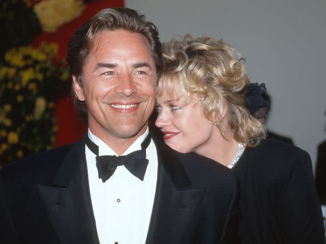 Paul Harris/Getty Don Johnson and Melanie Griffith in 1989