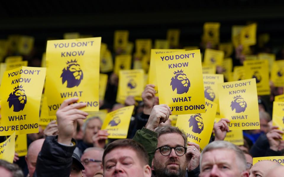 Premier League is making up as it goes along – the season lacks all credibility