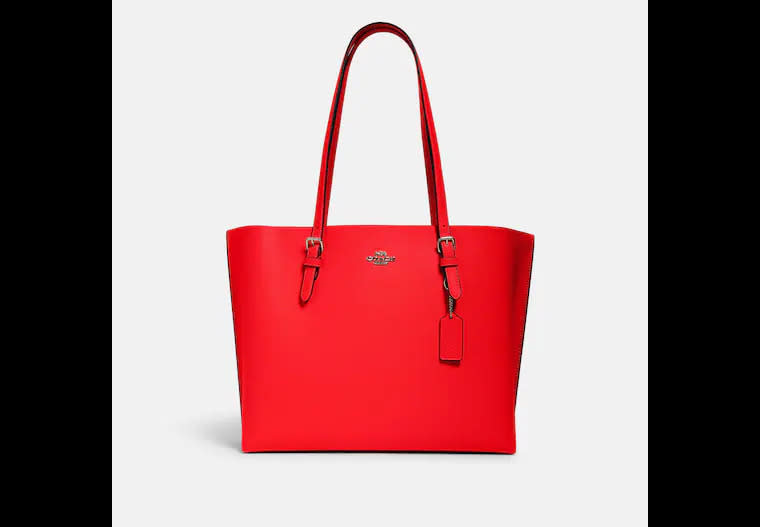 Mollie Tote. Image via Coach Outlet.