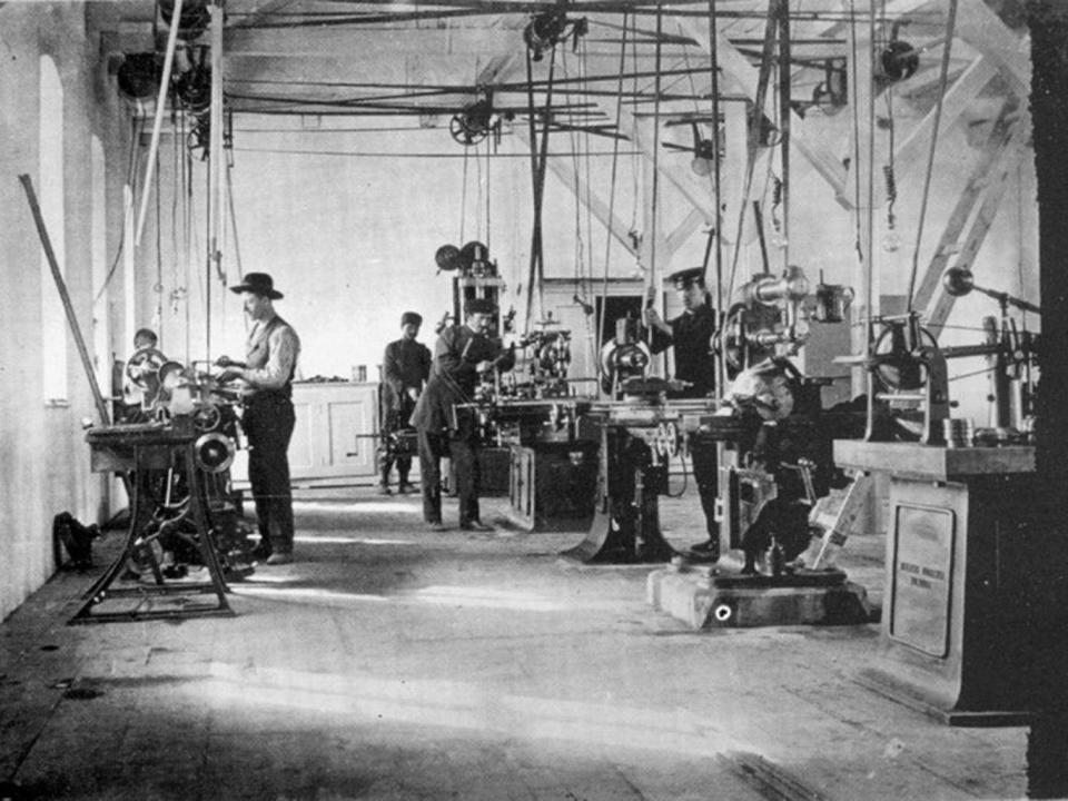 The Zastava Arms workshop in 1910 – it has a long history of weapons production