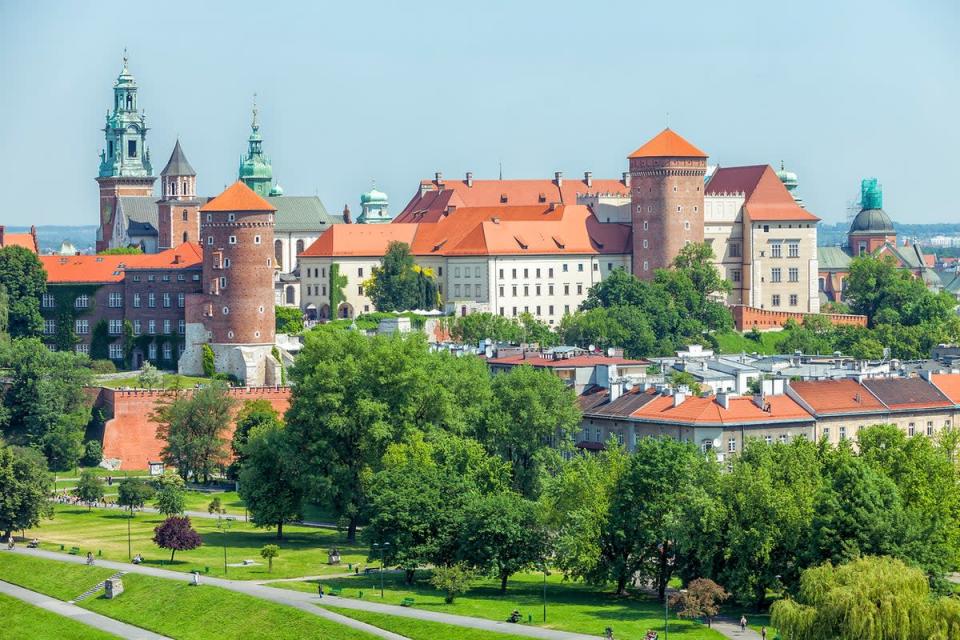 The Wawel Royal Castle lies in the heart of Krakow (Getty/iStockphoto)