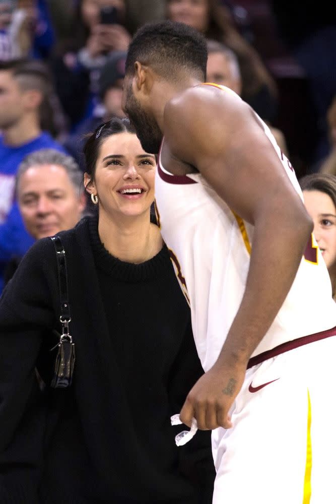 Kendall Jenner and Tristan Thompson