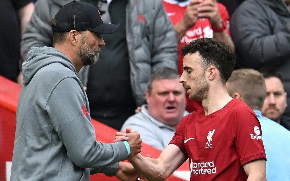 Diogo Jota double keeps alive Liverpool&#39;s slender top-four hopes - Getty Images/Paul Ellis